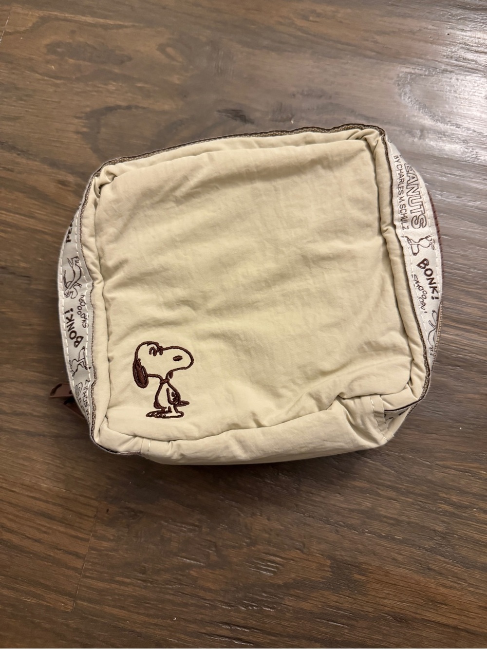Peanuts Snoopy Travel Cosmetic Pouch small bag make up bag organizer